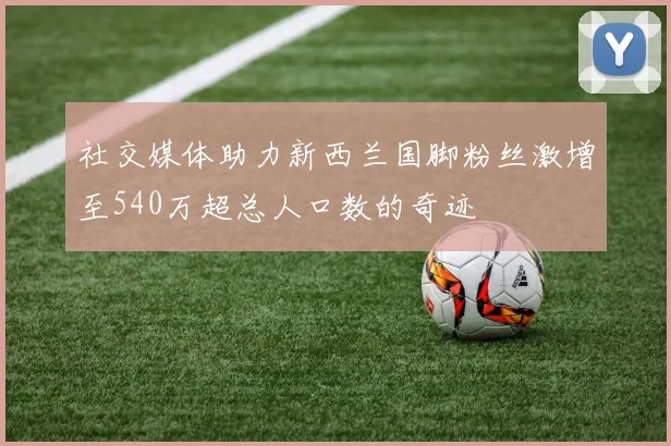 社交媒体助力新西兰国脚粉丝激增至540万超总人口数的奇迹